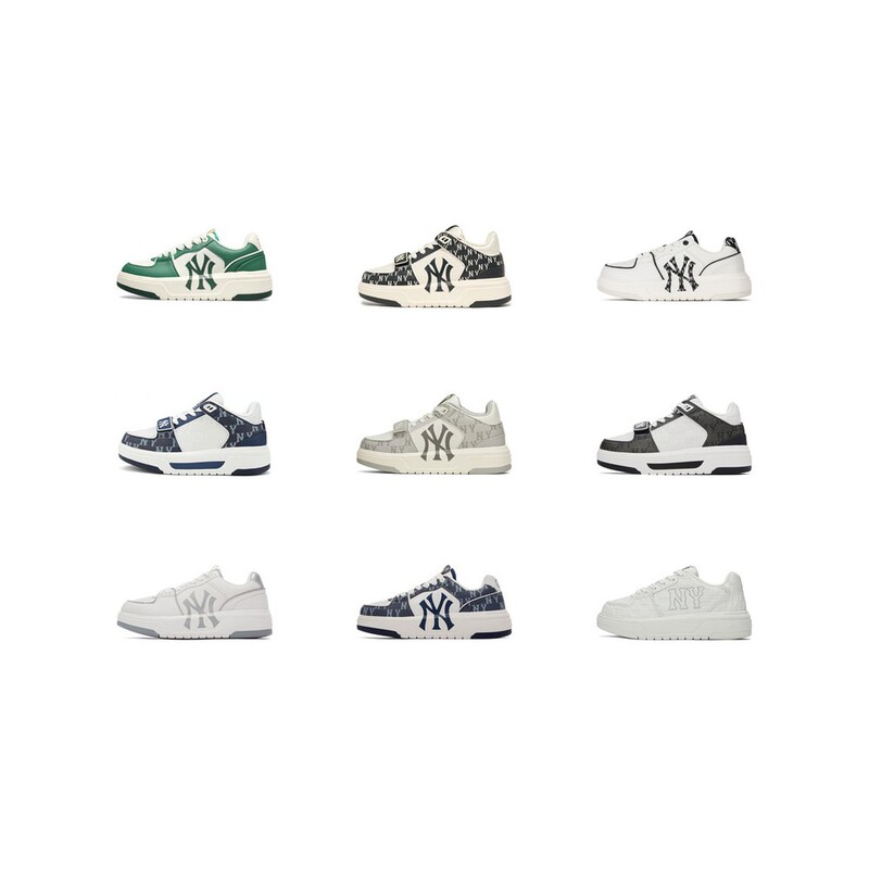 【Liubing Sports】Mlb Chunky Liner Casual Shoes, Mid-Top Sneakers, Unisex Couple Style