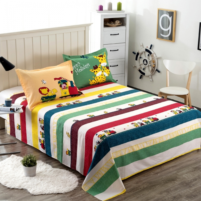 Bark đội cartoon đôi Khăn bông mảnh duy nhất của bông pad đơn 1.5m1.8 2,0 mét là danh sách các sinh viên trẻ - Khăn trải giường thảm trải giường mùa đông