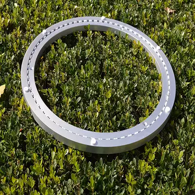 Enkolai 32 inch 800mm silencing mute turntable glass marble dining table turntable aluminum alloy round table turntable