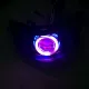 JOG 巧 格 氙 đèn gas 3 inch đôi ống kính thiên thần xenon đèn pha - Đèn HID xe máy