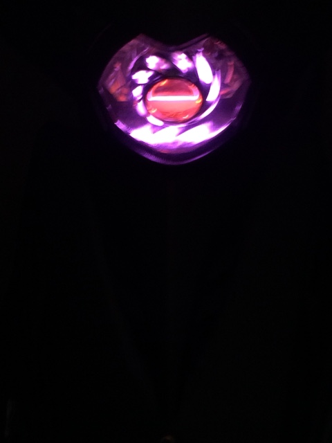 Flying Eagle RSZ WISP RSZ Thế hệ đèn pha hội nghị 2,6 inch Xenon Light Dual Light Lens Angel Eye Hot Wheel - Đèn HID xe máy đèn xe wave