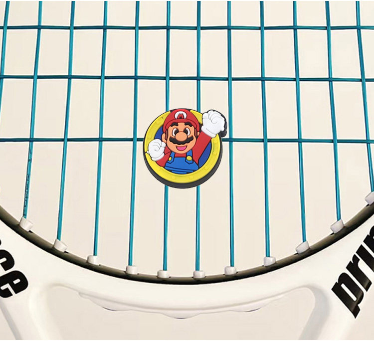 Амортизатор 新款网球拍避震器卡通网球防震器减震器可爱长条纽扣减震结避震条