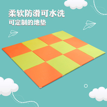 Kindergarten anti-collision wall stickers soft bag childrens playground wall foam sponge cushion can be customized floor mat soft bag pad