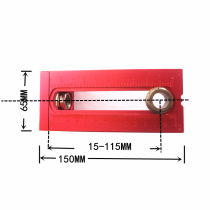 Baby crib screw punch Cross oblique flat head screw punch Bed cabinet screw Woodworking tool