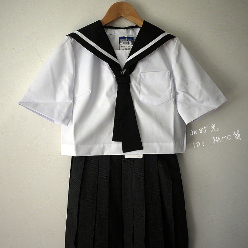 代購 Jk制服 北海道留萌中夏水手服中學生制服150a 日本代購新品 露天拍賣