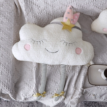 ins new creative toy cute cloud pillow baby room calming pillow girl heart birthday gift cloud