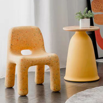 Nordic New Pint Children Chair Home Small Stool PE Stool Kindergarten Short Stool Net Red Ins small seat