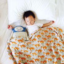 musintree export original single no fluorescent agent organic cotton baby towel gauze bath towel children cover blanket