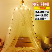 ins new Nordic dome Princess mosquito net dream Crown mantle childrens room game house decoration mesh tent