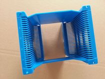 6-inch washing flower basket silicon wafer flower basket PP flower basket turnover flower basket blue chip holder silicon wafer cleaning flower 6