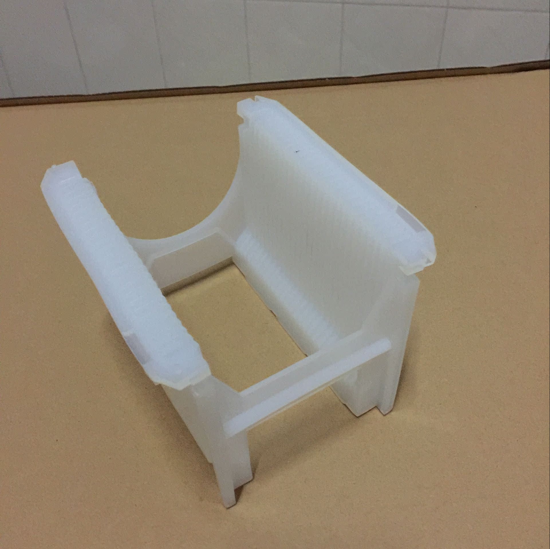 4 "silicon wafer cleaning basket PFA cleaning basket 4 wafer cleaning basket Teflon basket