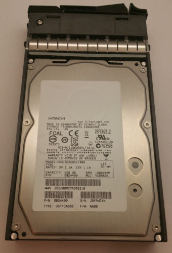 Original IBM 4008 600GB 15K FC 46X0878 N4000 X292A-R5 with test report