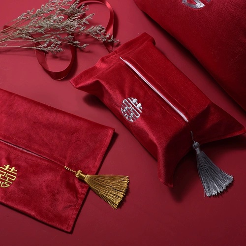 Салфетки, сумка-чехол, макет, декор для гостиной для спальни