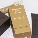 Корейский максшоу золотой кофейный кофе какао какао какао -порошок с полной едой с низким содержанием углеводов кетона диета
