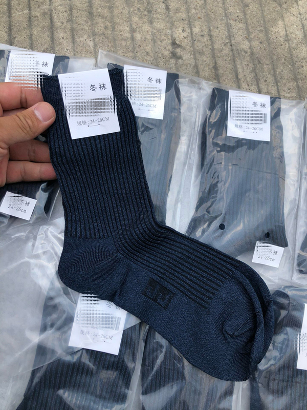 Navy Blue Summer Socks Individually Packaged Hemp Linen Socks Green Mid-Calf Socks Pure Color Wear-Resistant Sweat-Absorbent Breathable Antibacterial and Deodorant