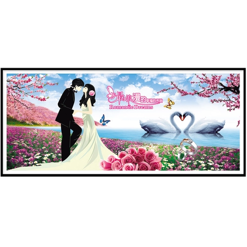 5D Diamond Diamond Full Diamond 2023 Свадебный подарок Cross Stck