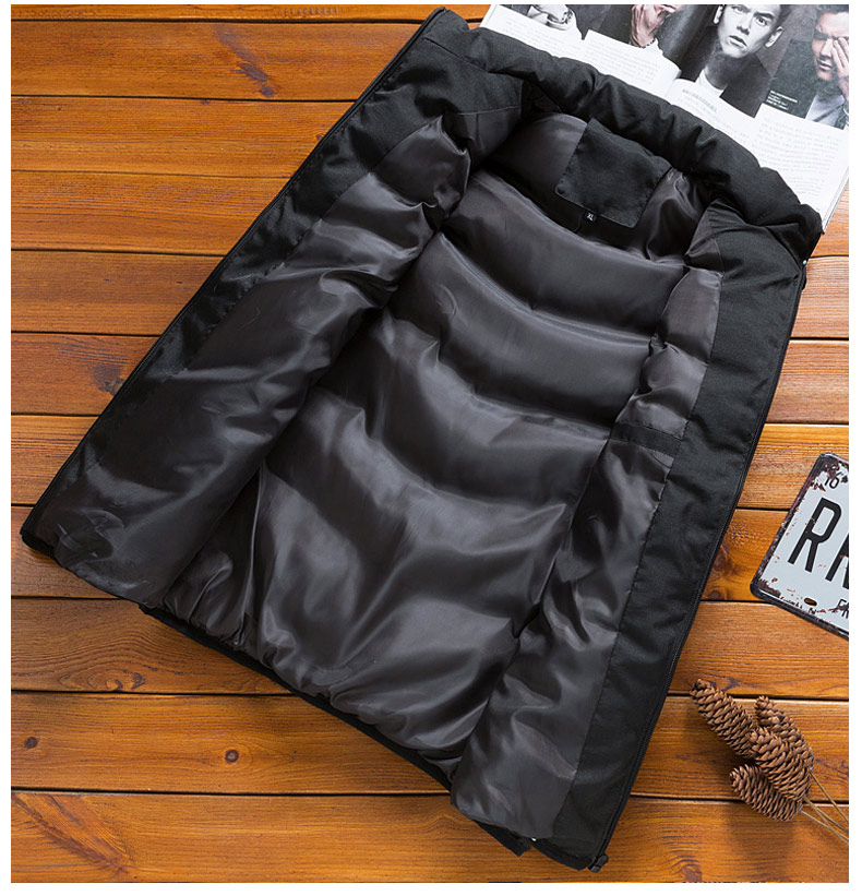 Playboy VIP xuống cotton vest nam mùa thu và mùa đông vest nam ấm áp áo khoác trẻ trung áo khoác mùa hè nam