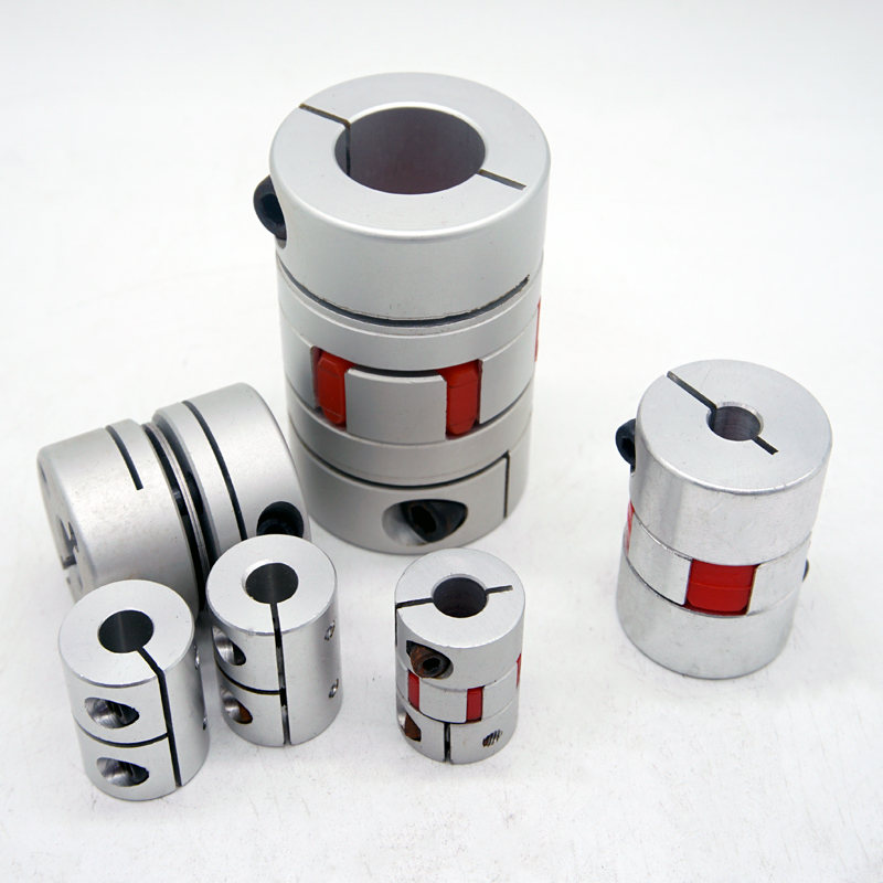 Plum Coupling Ball Bearing Wire Rod Elastic Shaft Diameter Connector Servo Motor Aluminum Alloy Coupling Connecting Shaft