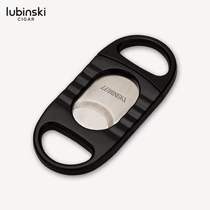Cigar Cut Stretch Cigar Knife Edge Solid Durable Large Diameter Cigar Scissors Cuba Snow Eggplant Smoker puncher