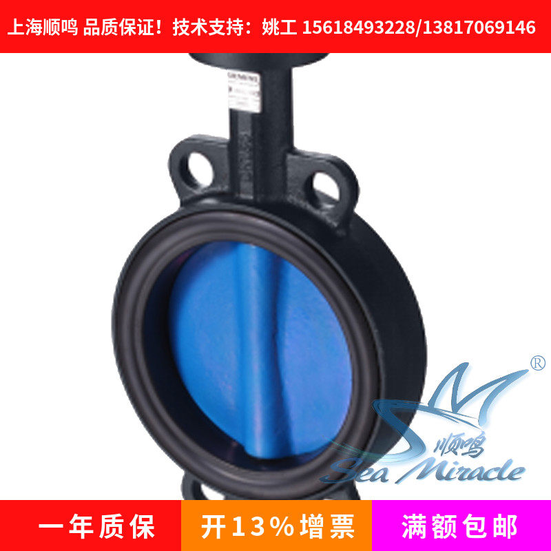 SIEMENS VKF42 65 pair clamp electric butterfly valve body DN65 2-way water valve check valve