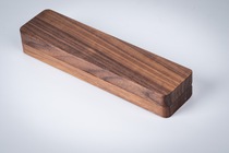 Black Walnut pencil box mahogany pen gift box solid wood signature pen box custom LOG lettering