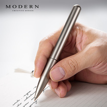 Rising metal pen creative gel pen magnetic telescopic business signature pen to send core custom lettering