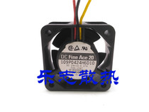 DC Fine Ace 20 109P0424H6D10 24V 0 07A 4020 4cm converter fan