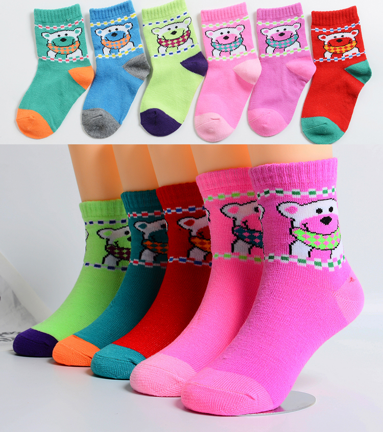 Trẻ em vớ cotton mùa xuân và mùa thu 1-3-5-7-9 tuổi Trẻ em cotton khử mùi trẻ em bé trai cô gái vớ tất lưới cho bé