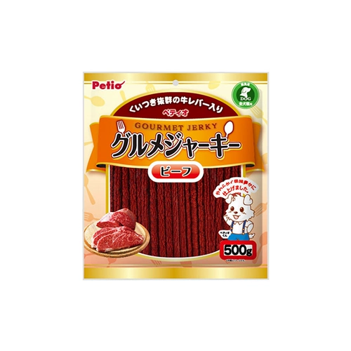 Япония Petio Passion Olympic Beef Strip 500G собачья закусочная говядина.