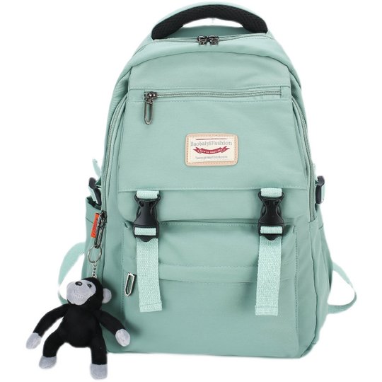 French Colorin Kite School Bag for Female College Students, Designer Niche Couple Backpack, Large Capacity Backpack