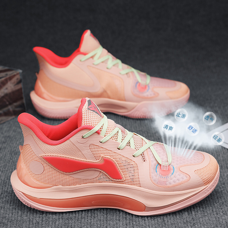 Sonic 11 Basketball Shoes, Large Size Men's and Women's Shoes, Non-Slip, Wear-Resistant, Practical, Breathable, Friction Sound Sneakers, Size 45