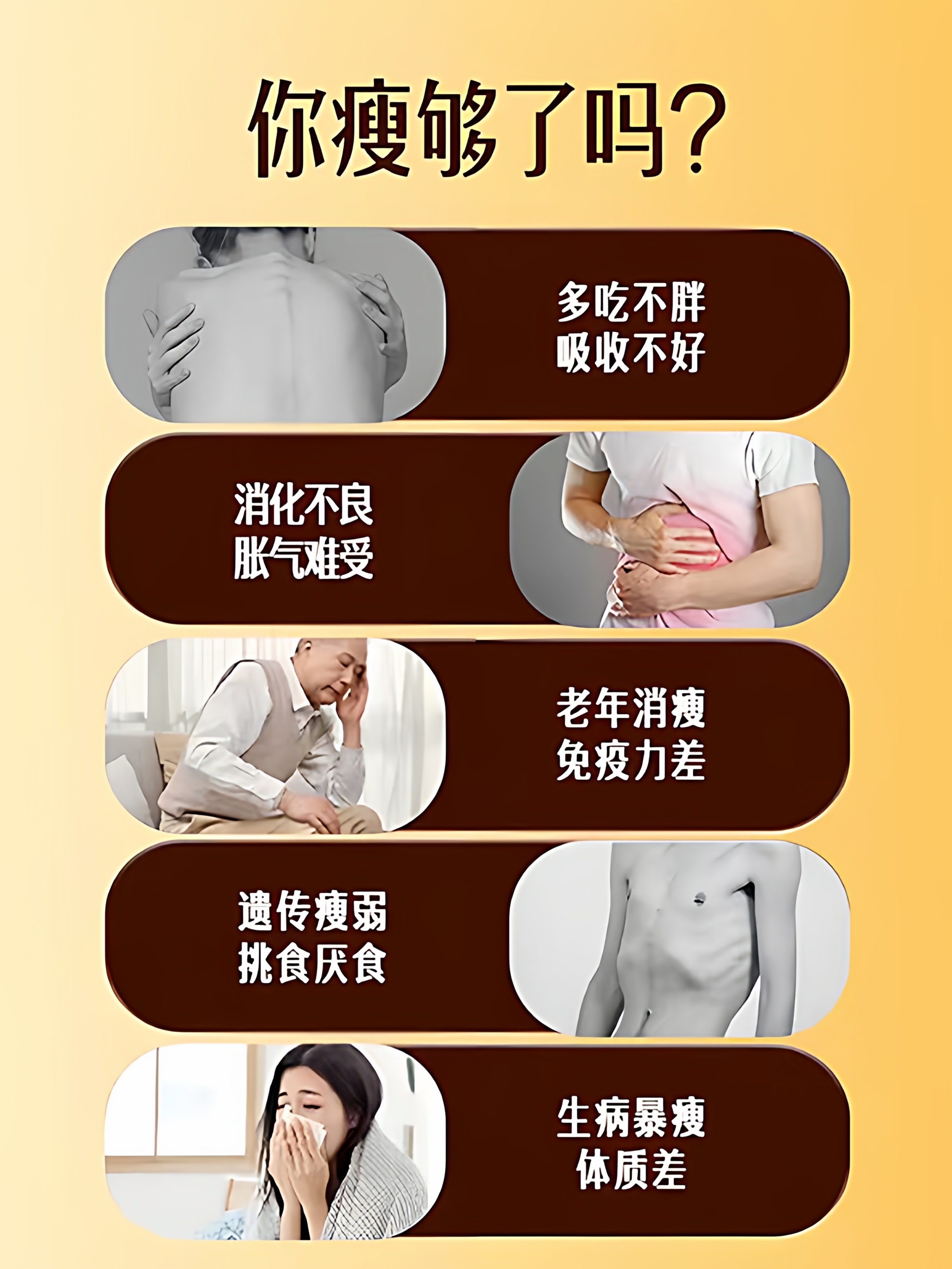 Probiotic Pills for Thin People to Gain Weight, Gain Muscle Mass Quickly, and Increase Fat Content, Suitable for Children, Men, and Women