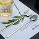 304 stainless steel long-handled shovel ice spade shaped spoon cute creative cake dessert spoon coffee spoon mixing spoon