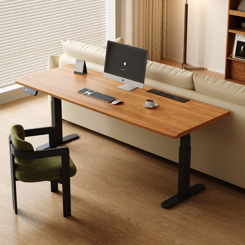Solid Wood Smart Electric Lift Table Computer Desk Desktop Home Study Desk Office Desk Gaming Table Workbench Solid Wood Smart Electric Lift Table Computer Desk Desktop Home Study Desk Office Desk Gaming Table Workbench