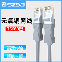 8 Core Oxygen-free Pure Copper Six Type Network Wire High-definition TV Computer Router Broadband Network Twisted Pair T568b Type