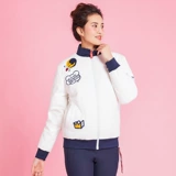 Castelbajac (C) одежда для гольфа женская куртка зимняя арт -печать мода Down Doun