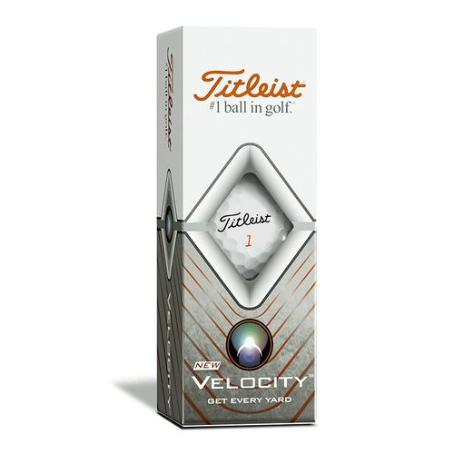 Titleist Taterster Golf Velocity два -Ball Ball Golf Golf Ball Ball Long Distament