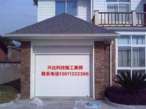 Beijing manual electric roll door garage door remote control crystal door European-style insulated door push Ramen fire door