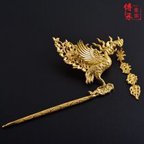 Song Dynasty Lifeng pure hand - made Han clothing to create retro - decorative headdress