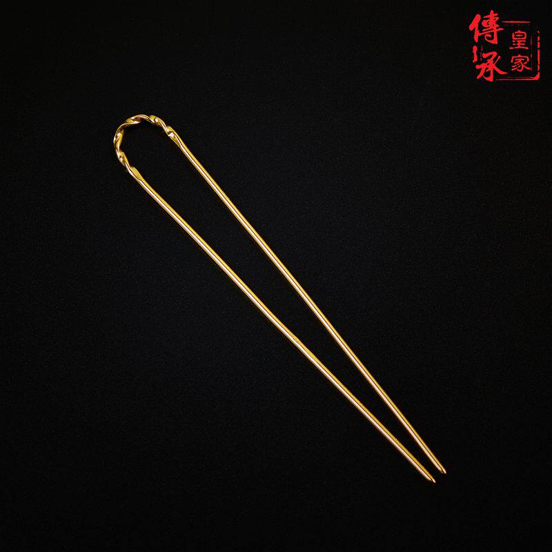 The Tang Dynasty 100 hitch a U type hairpin.