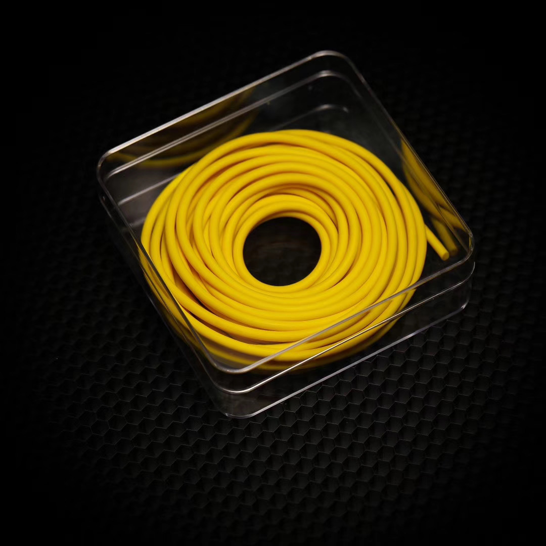 Convex Mountain concave field solid leather rib 10 m No joint No frame finished product powerful thickened wide flat leather bow with frame slingshot