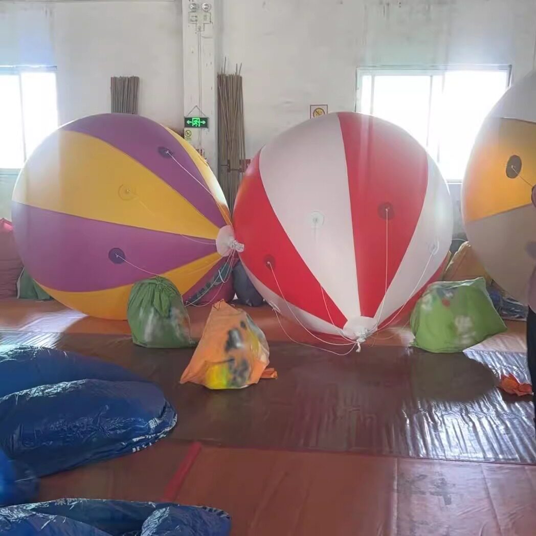 水滴球充气气球悬挂飘空条球PVC球升空氦气球!免费定制户外互动神器,氛围感拉满!-充气气模-淘宝好物网