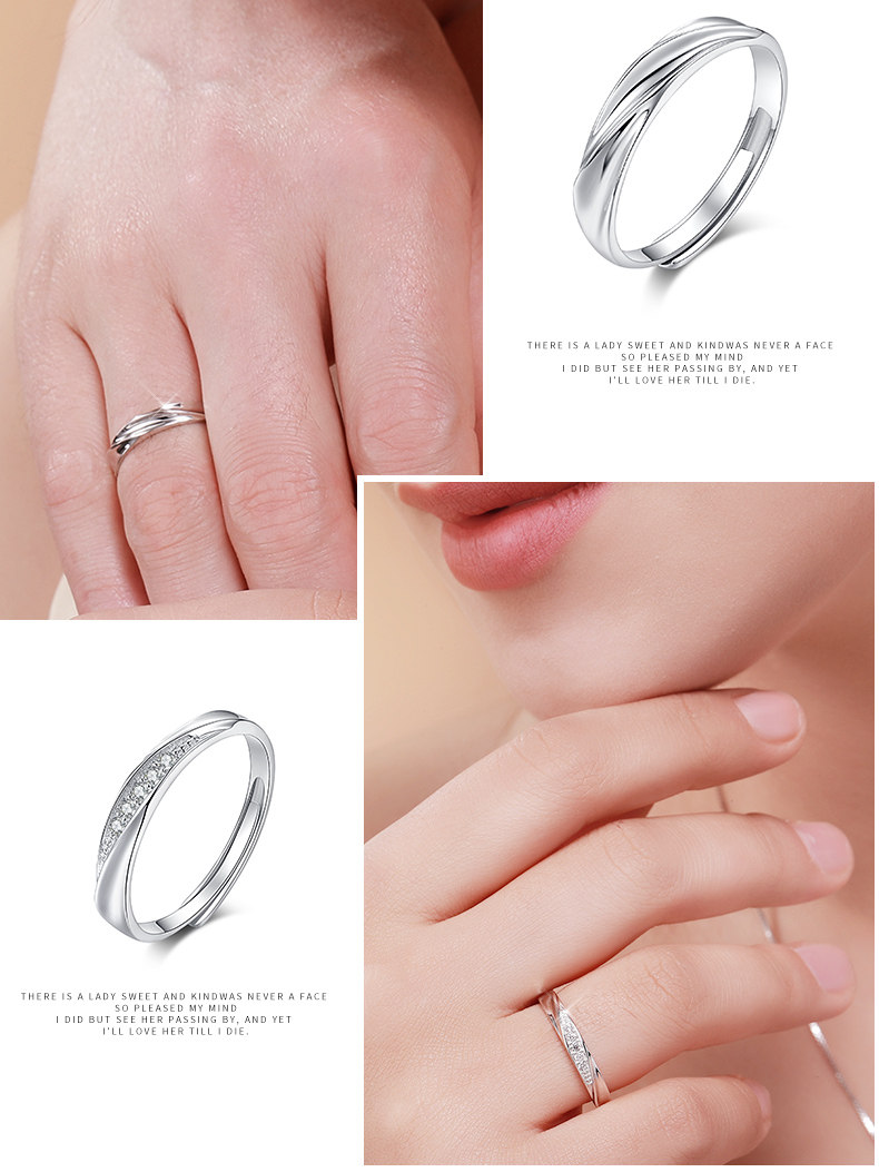 Bague mixte en Argenterie - Ref 3088859 Image 14