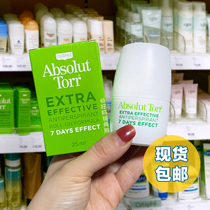 Spot) Swedish Absolut Torr long-acting inhibitory antiperspirant ball 25ml for men and women underarm body odor