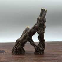 (Consignment Crab Supplies) Crawling Pet Living Resin Climbing Spotting Toy Reptile Feeding Box Building Decoration