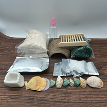 Land host crab Living full set of suit No cylinder rearing box Plan with pet crab and supplies Kits Live