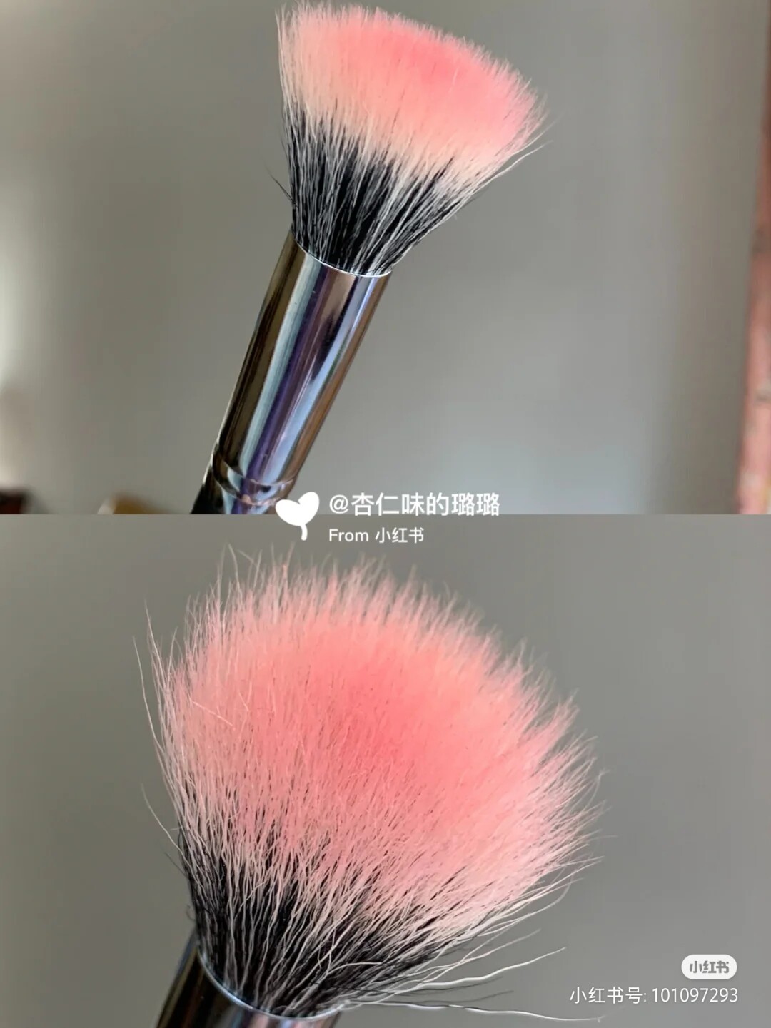 Honey Tang Baa Baa Blush Brush Pure Wool Stippling Brush Naturally Even Concealer Brush Eyebrow Brush