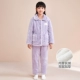 DH603 Hibiscus Purple-Girls (двойная фланелевая сат-10 ~ 10 ℃)