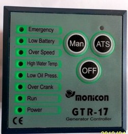 The generator automatically starts the controller GTR-17 GTR17