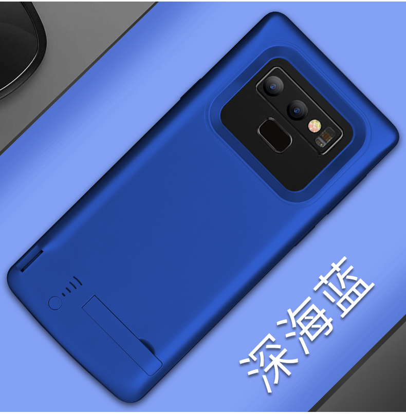 Samsung note9 trở lại pin sạc không dây sạc điện thoại di động vỏ điện thoại di động bao gồm tất cả không có thanh với khung